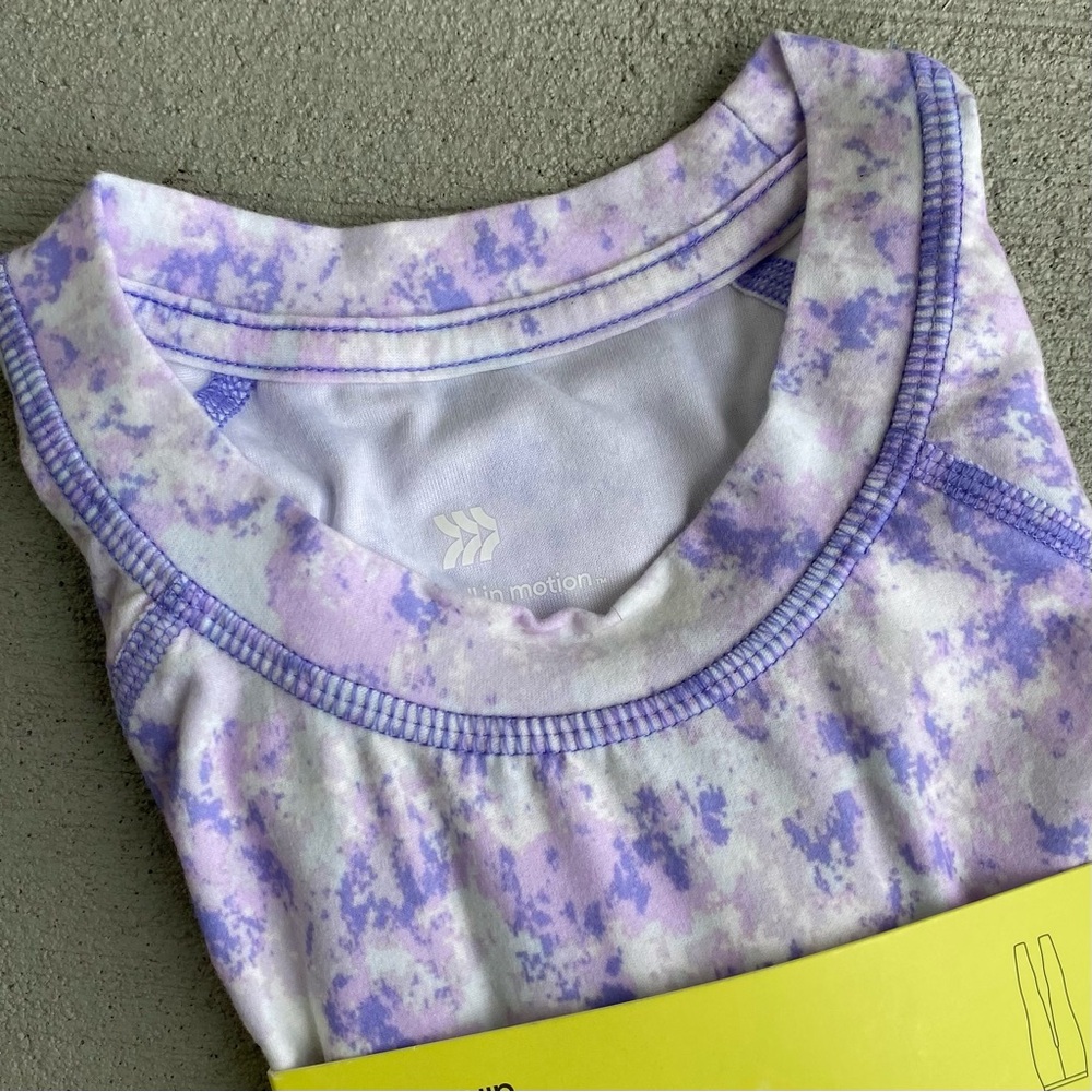 All In Motion Youth Thermal Set Size S 6-6X - purple and white - Target Brand - Picture 3 of 5